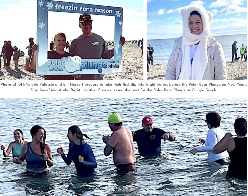 Compo Beach Westport Polar Bear Plunge