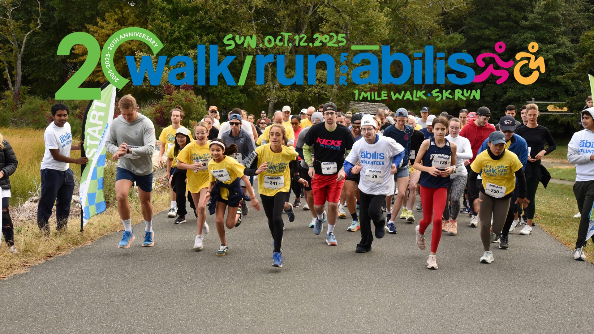2025 Walk Run Banner need to add call to action